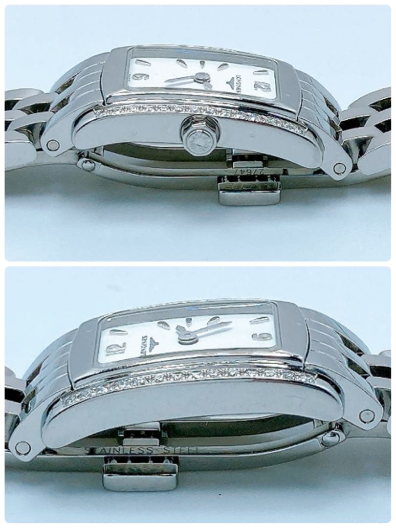 502 ロンジン　L5.158.0 ドルチェヴィータ　ダイヤベゼル　腕時計