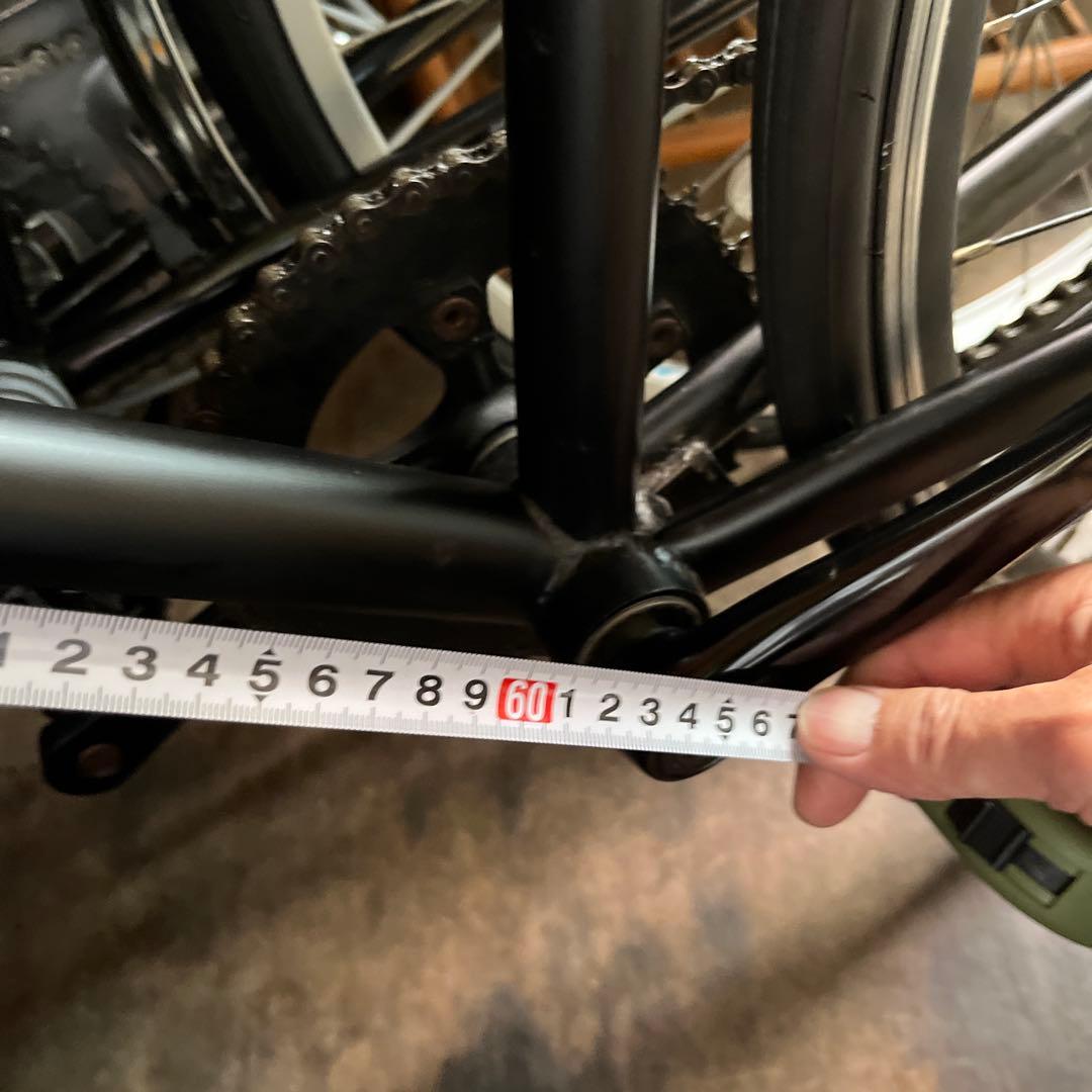 [引取限定] ピストバイク アルミフレーム黒艶消し シングルギア:7000X