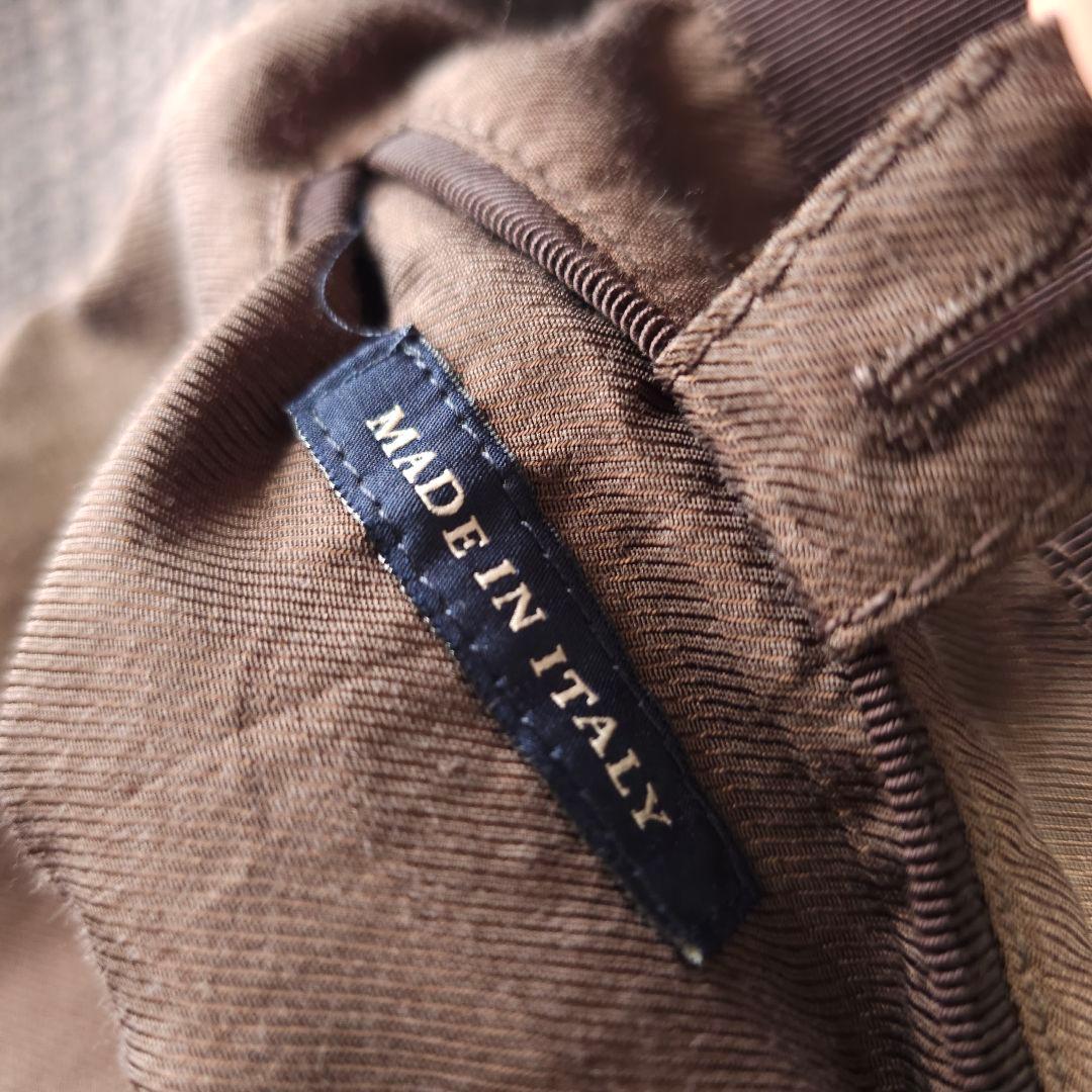 【ラルディーニ】人気グレンチェック柄総柄 ベルテッドトレンチコート S