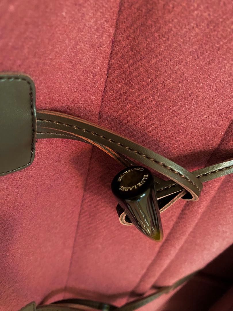 ブルーレーベルクレストブリッジ ダッフルコート ピンク40