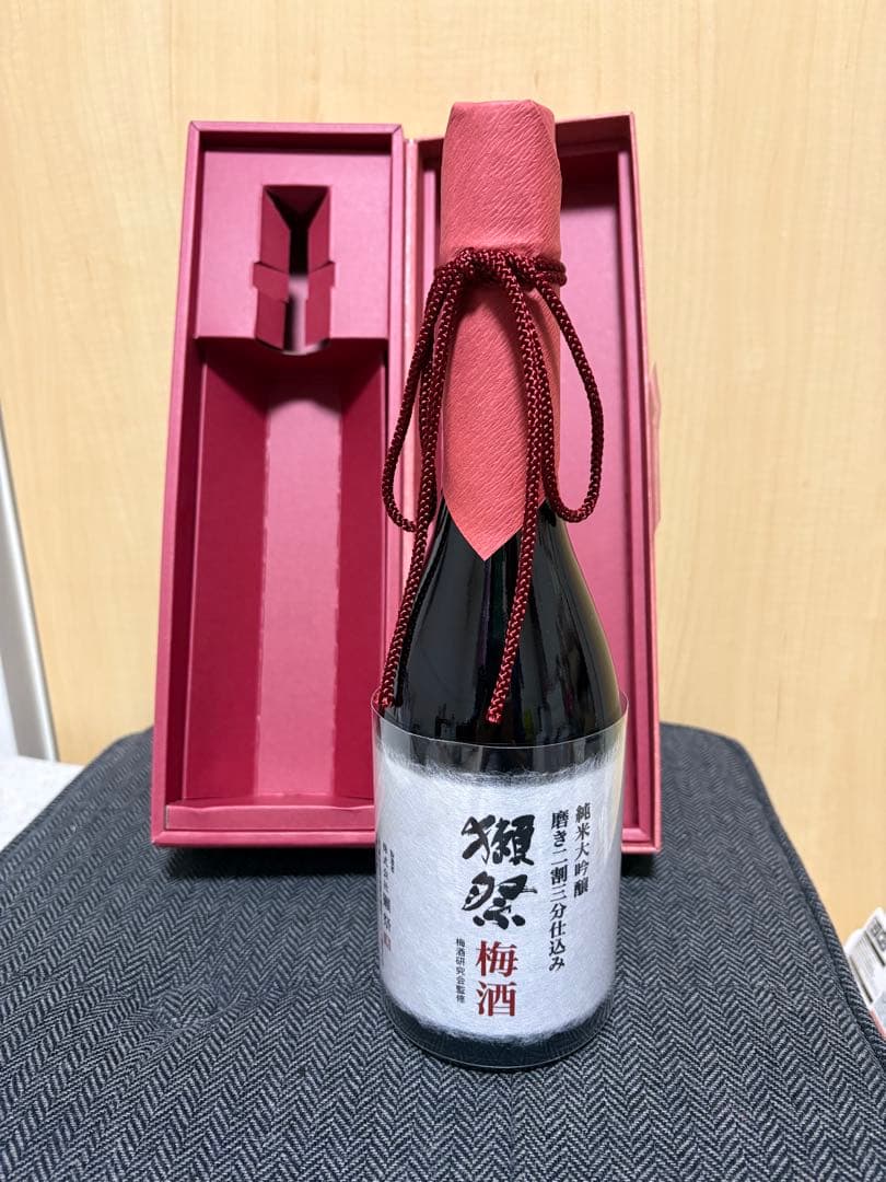 旭酒造株式会社獺祭梅酒純米大吟醸磨き二割三分仕込み8％720ml瓶1本箱付き