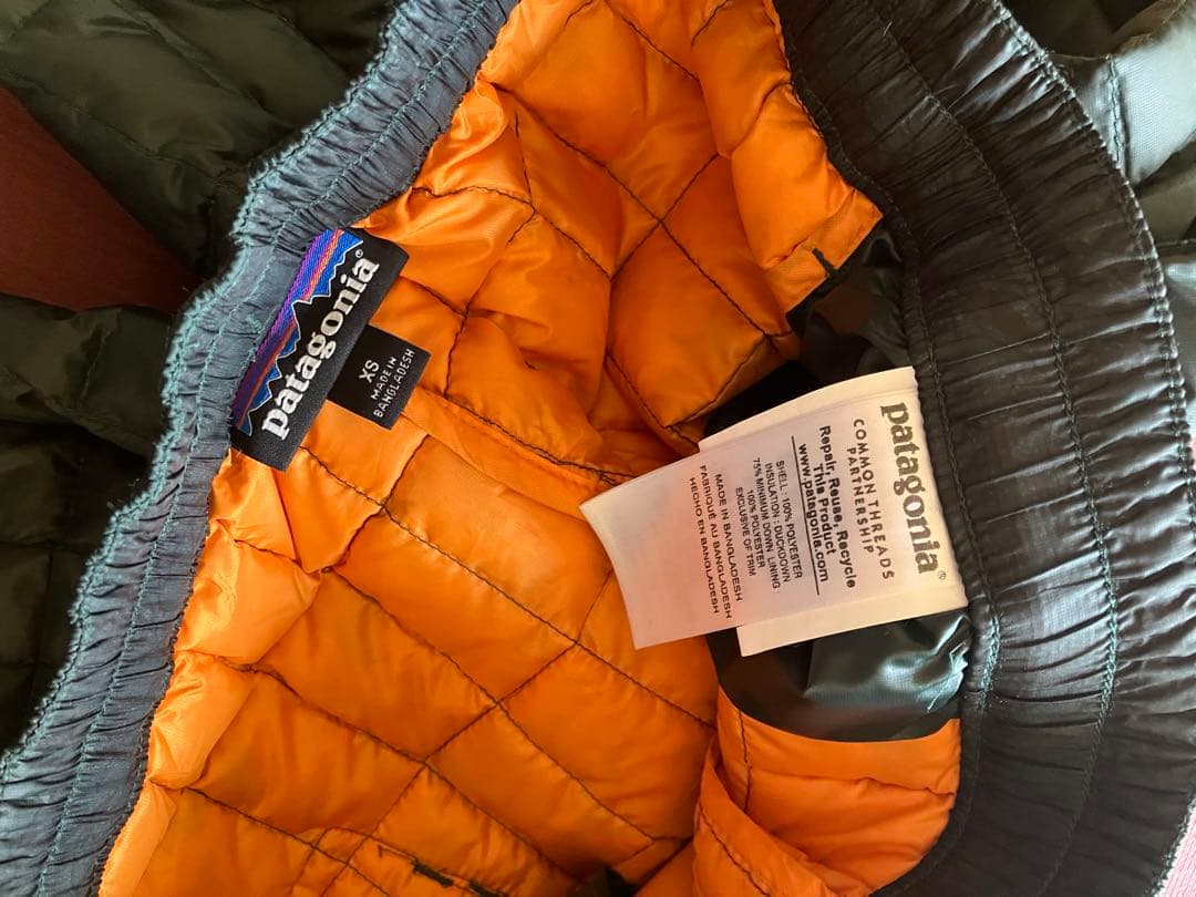 patagonia/パタゴニア　リサイクルダウンパンツXS