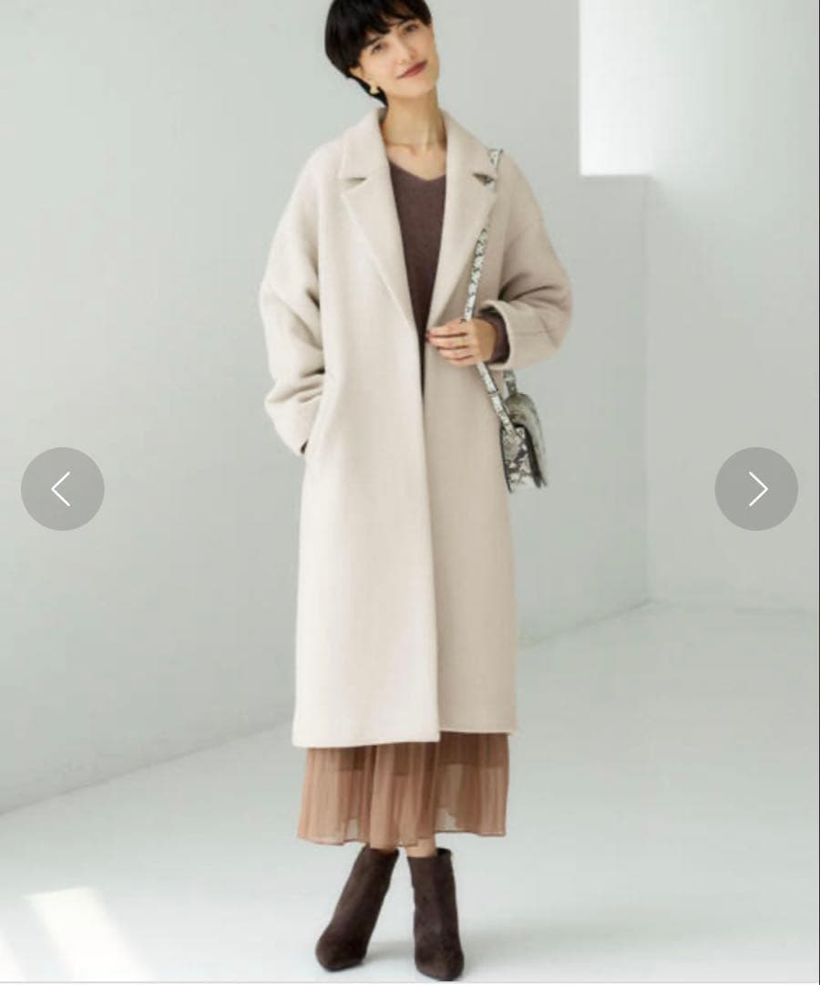 最終値下げ　GREEN LABEL RELAXING ロングチェスターコート38