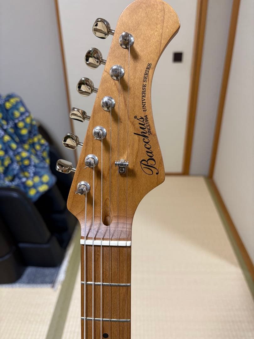 ギター bacchus TAC24 FMH-RSM/M N-BR-B