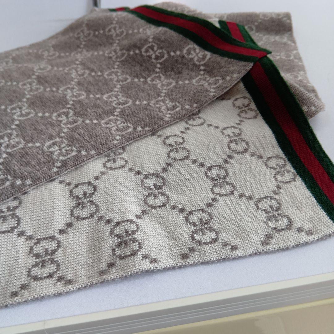 GUCCI　ニットマフラー