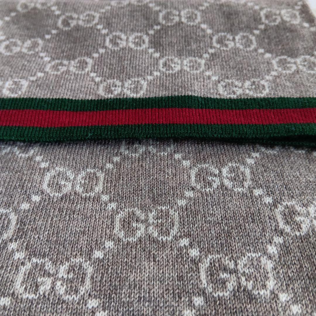 GUCCI　ニットマフラー