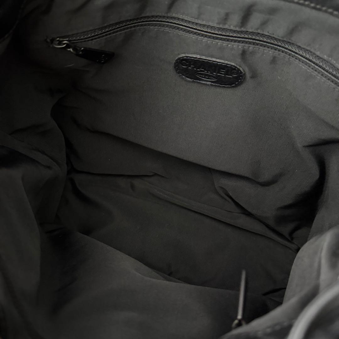 CHANEL ココマーク ターンロック ソーブラック ヴィンテージ リュック