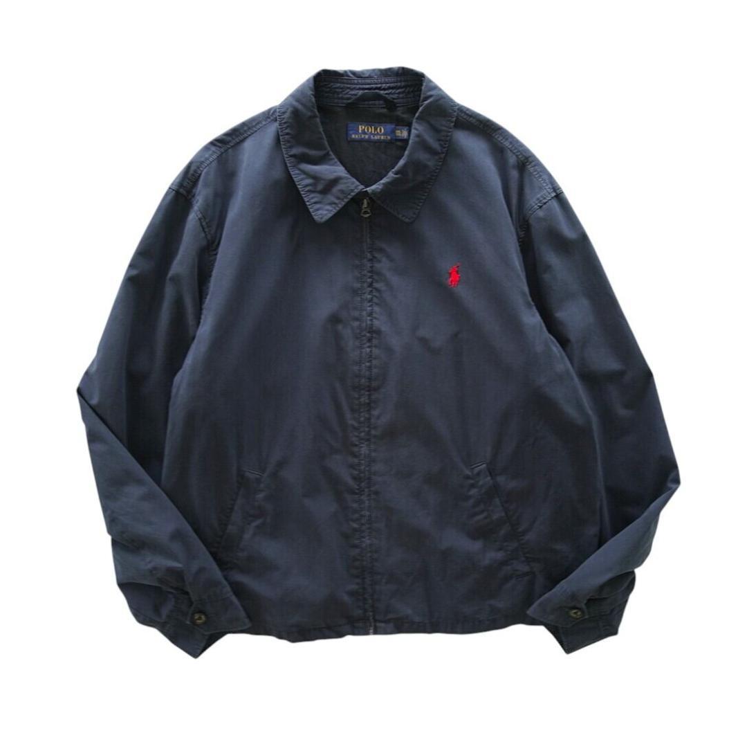 90s Polo by Ralph Lauren スウィングトップ ブルゾン 紺