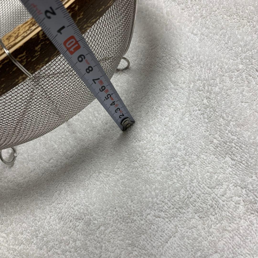 Taketora 竹虎 虎竹水切りステンレスザル（特大サイズ）稀少