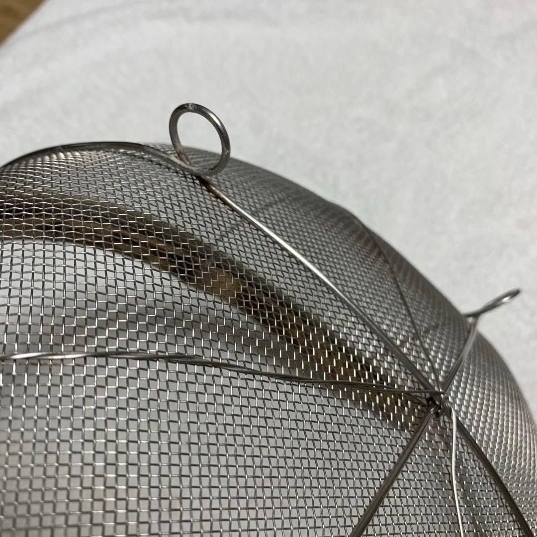 Taketora 竹虎 虎竹水切りステンレスザル（特大サイズ）稀少