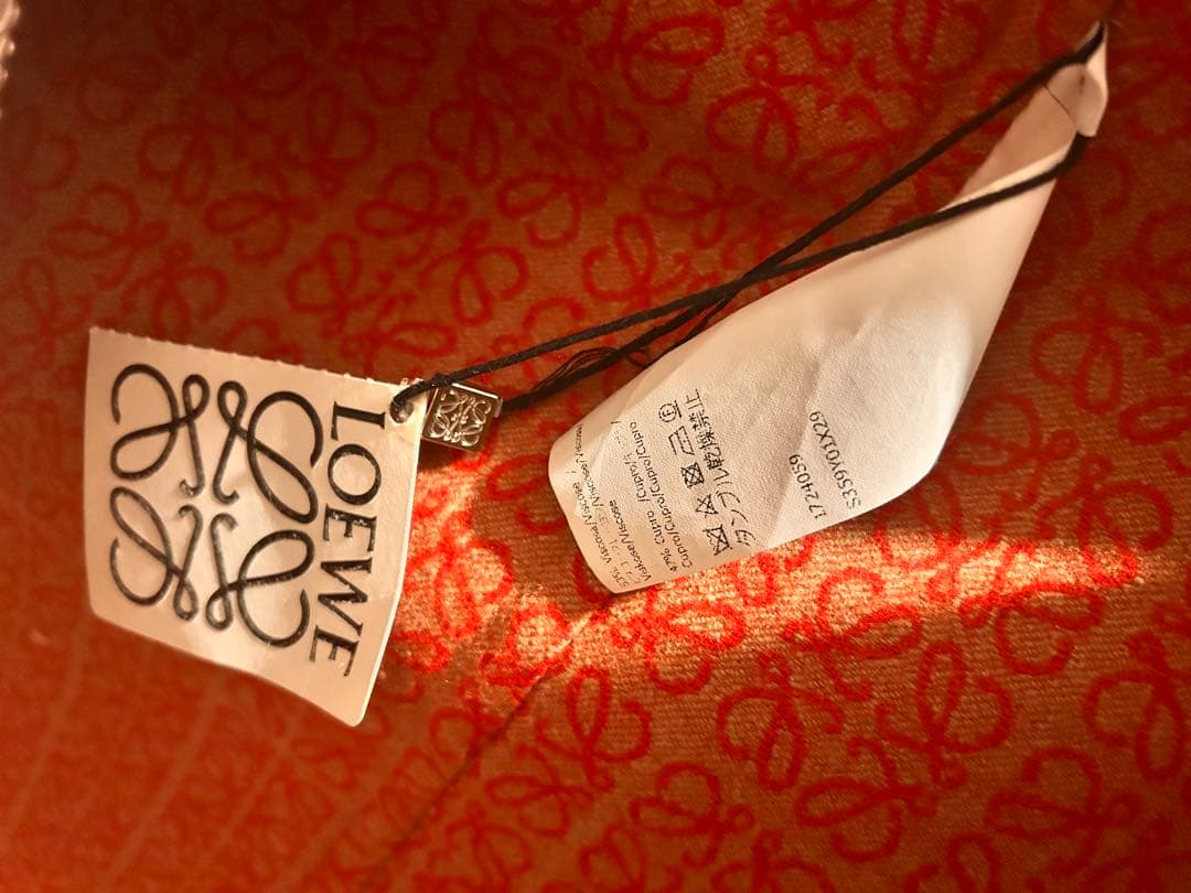 ロエベ コート アウター アナグラム ロゴ ウール ロングコート 滝沢眞規子新品