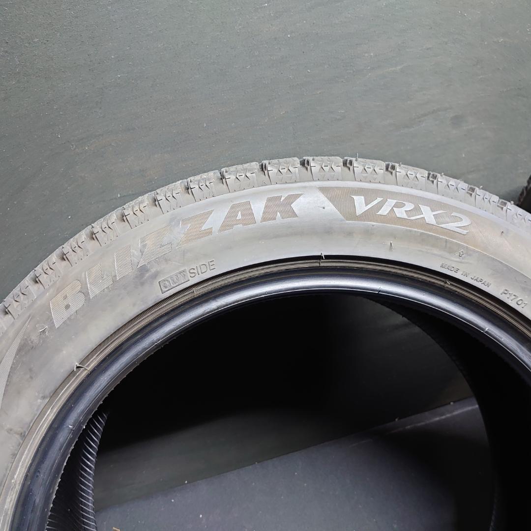 2023年 ブリヂストン VRX2 225/50Ｒ17 4本セット #25045