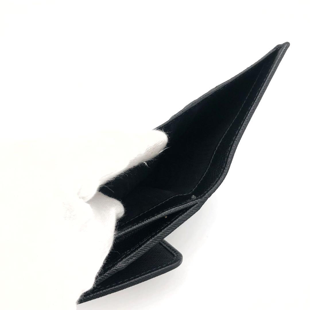 未使用✨プラダ 2つ折り財布 ナイロン　ブラック　1MH523