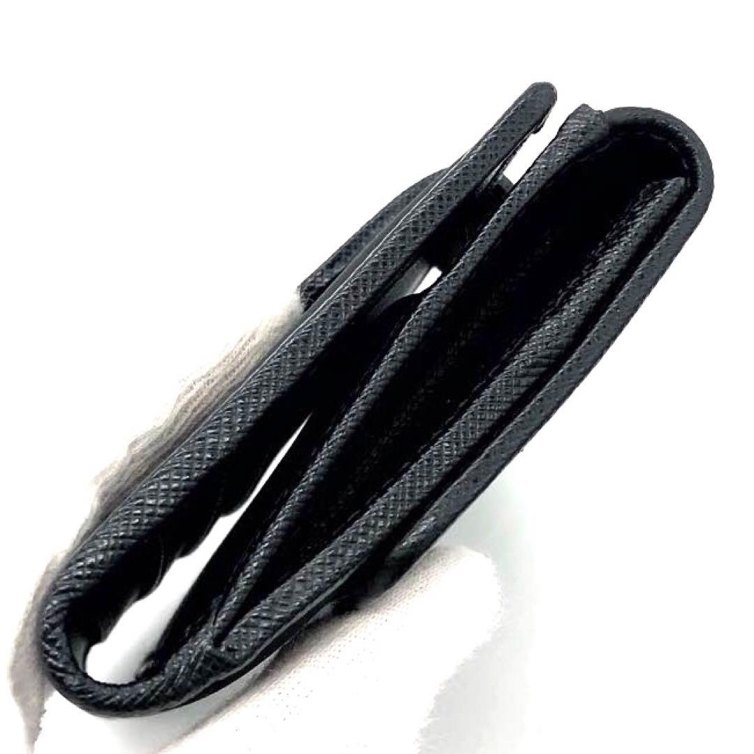 未使用✨プラダ 2つ折り財布 ナイロン　ブラック　1MH523