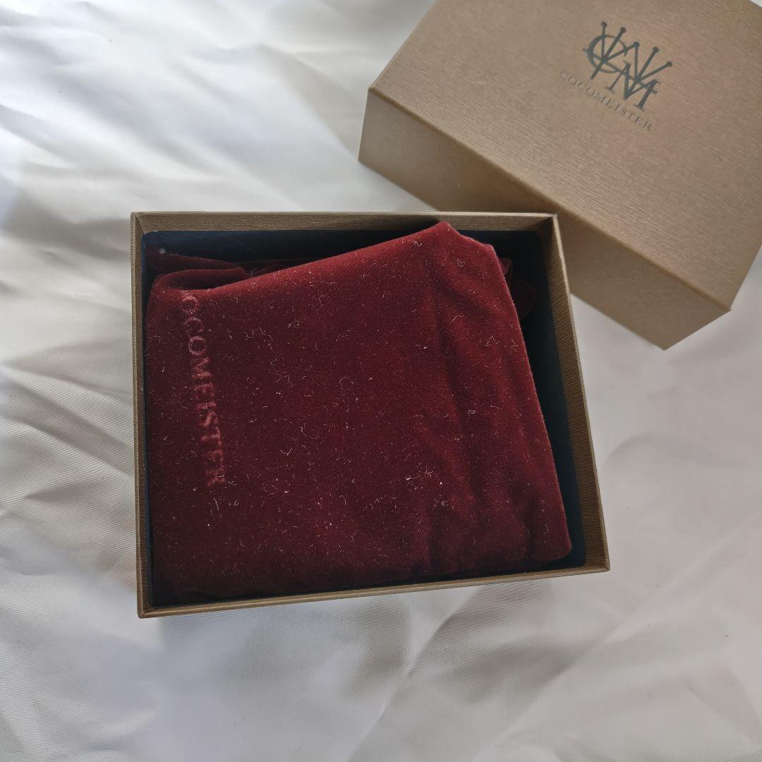 未使用品 ココマイスター　クリスペルカーフ・コンパクトウ ォレット