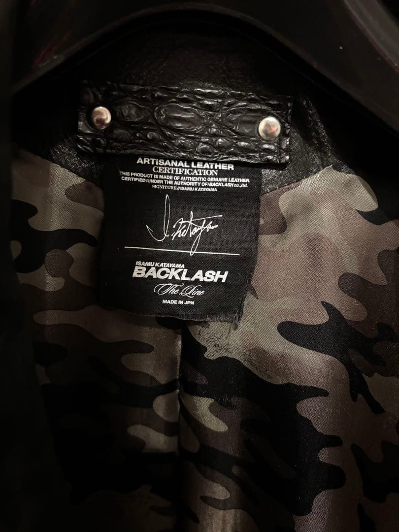 BACKLASH バックラッシュ THE LINE イタリアンカーフ T-048