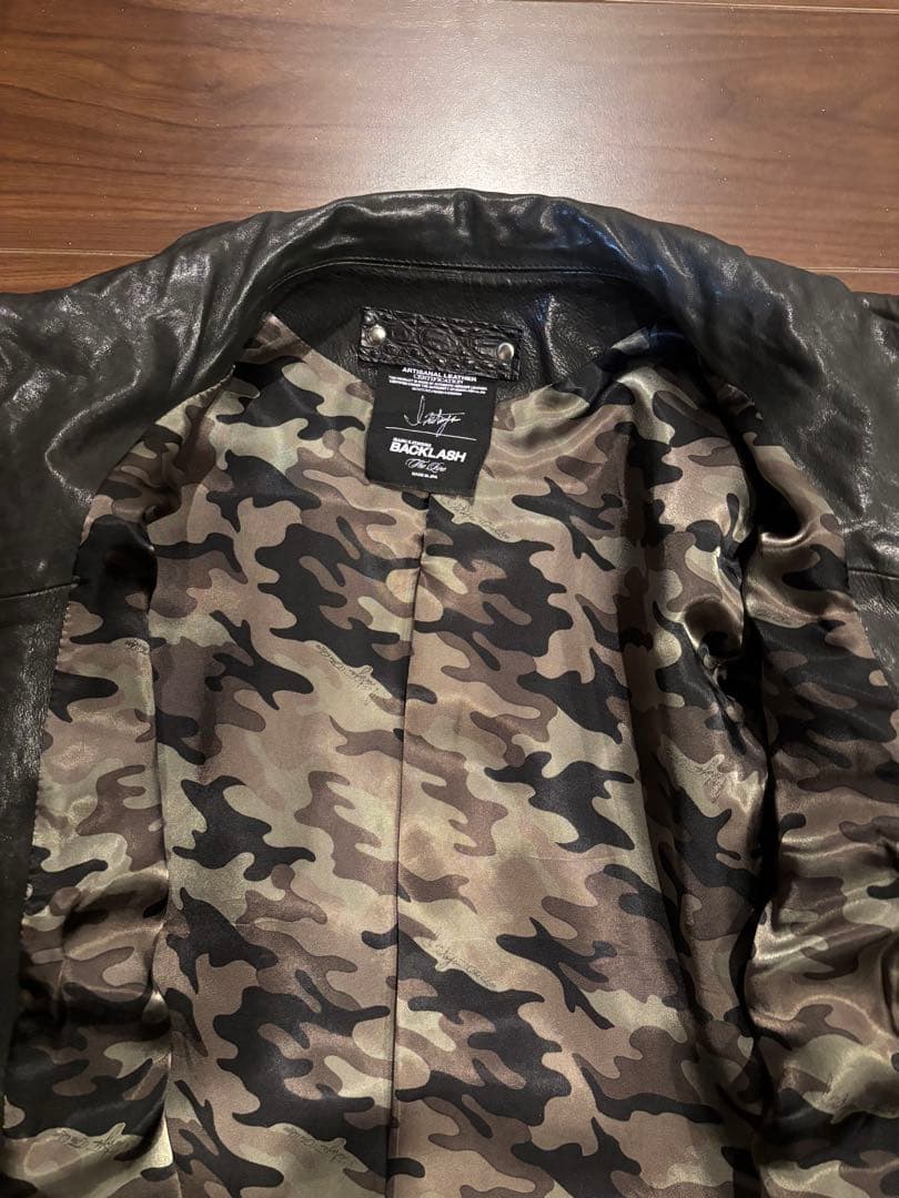 BACKLASH バックラッシュ THE LINE イタリアンカーフ T-048