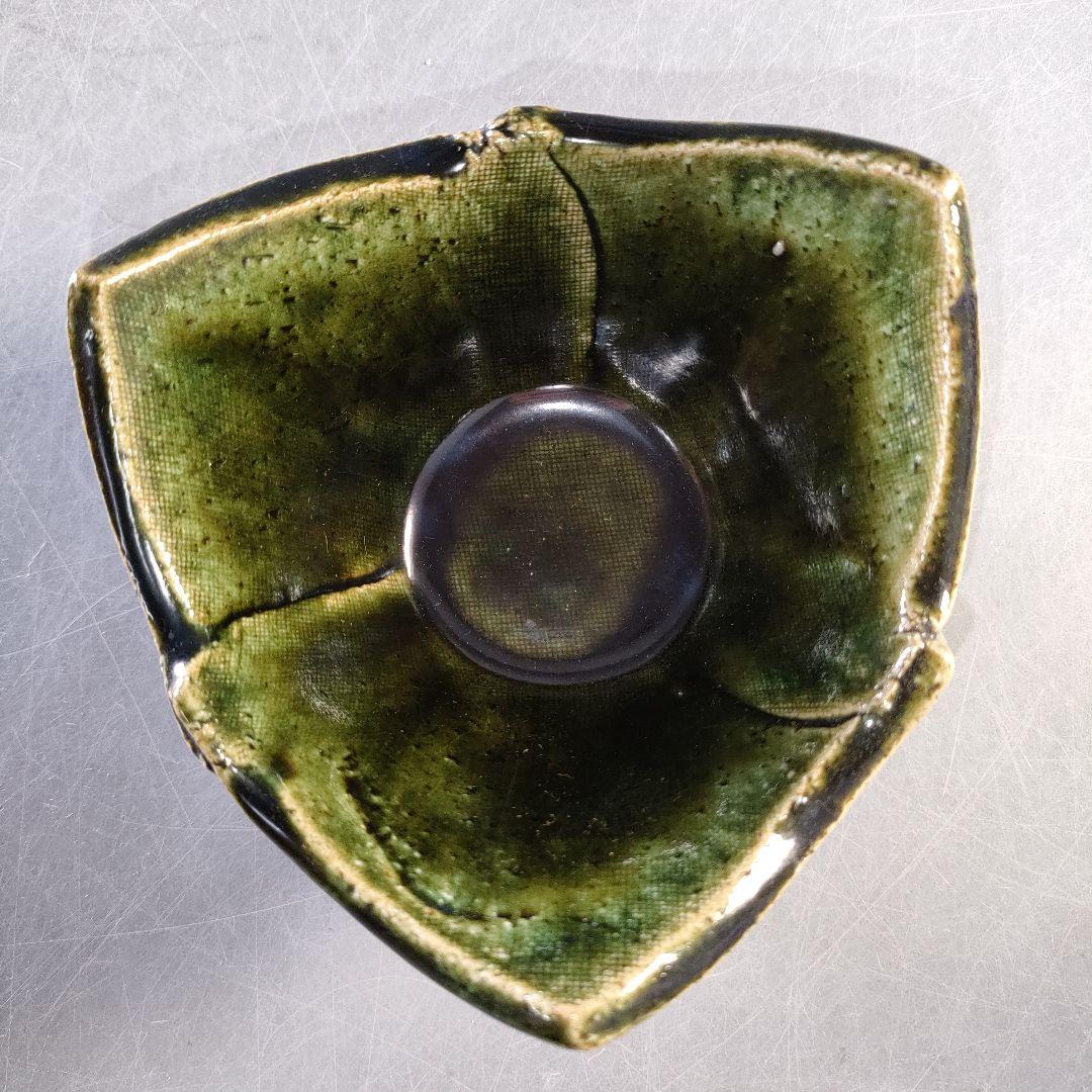 A1278-1/織部焼/今野登志夫 作/織部組鉢5客/小鉢/向付/飾鉢/懐石道具