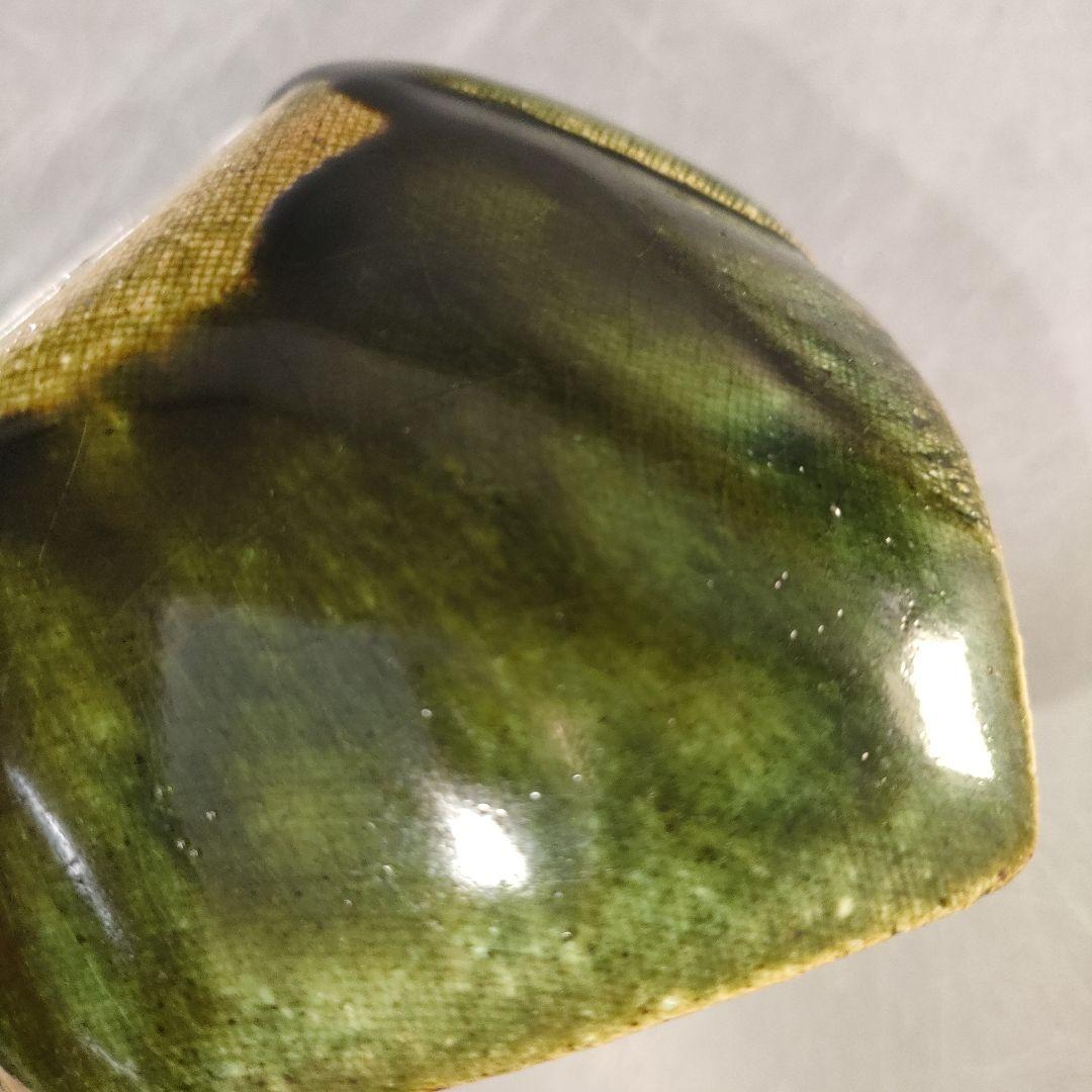 A1278-1/織部焼/今野登志夫 作/織部組鉢5客/小鉢/向付/飾鉢/懐石道具