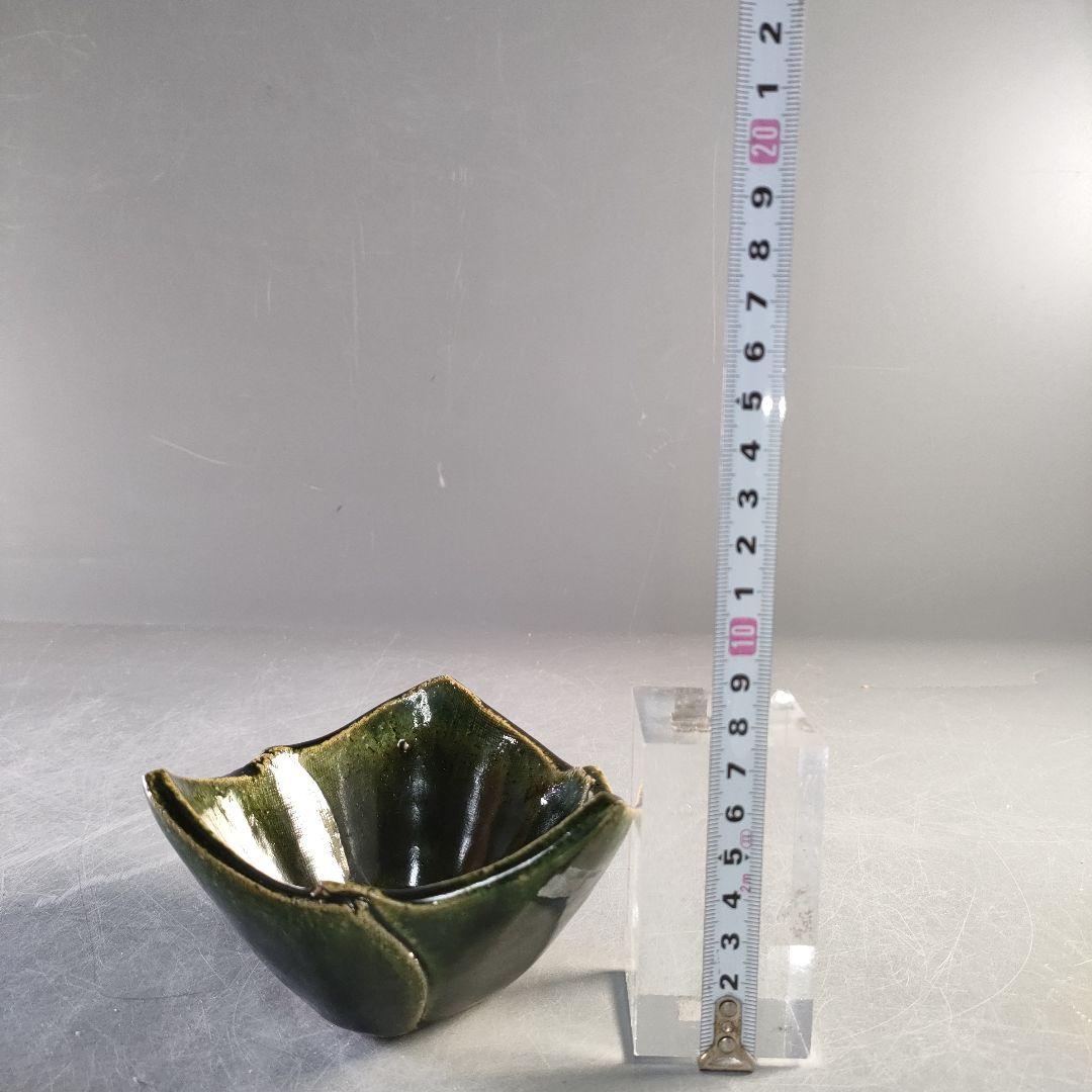 A1278-1/織部焼/今野登志夫 作/織部組鉢5客/小鉢/向付/飾鉢/懐石道具