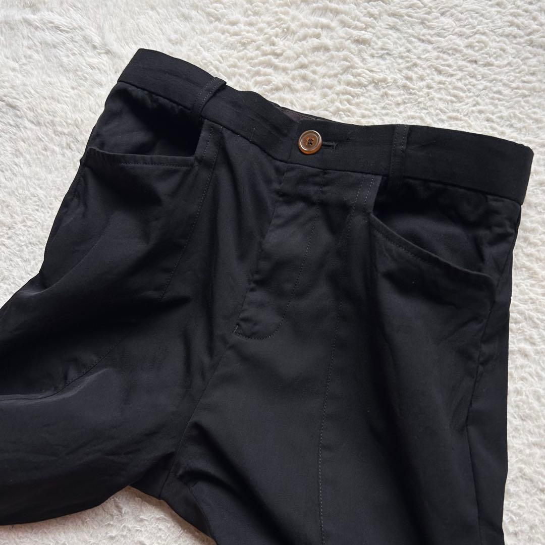 超激レア✨ヴィヴィアンウエストウッドマン 変形パンツ 立体裁断 黒 S ライカ期