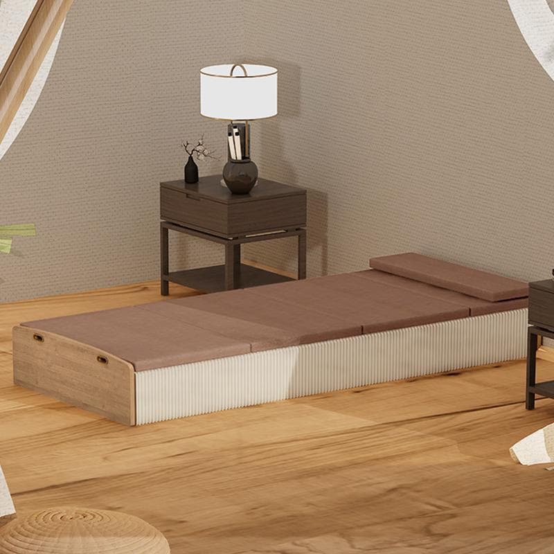 ペーパー折りたたみベッド幅60㎝高さ16㎝組立不要マットレス付き 軽量 通気性