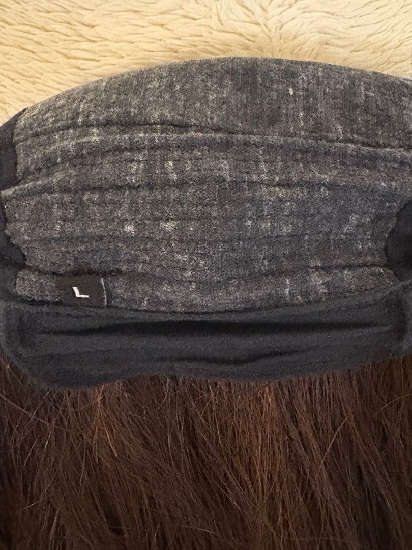 ワンステップ人毛100%フルウィッグ