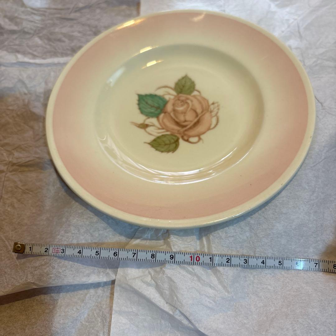 スージークーパー　パトリシアローズ　ピンク　　プレート5枚セット