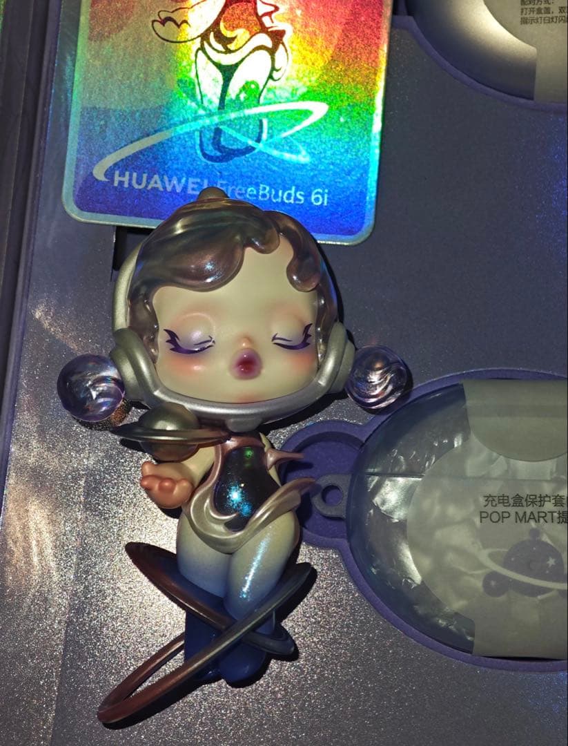 海外限定POPMART skullpanda X HUAWEI