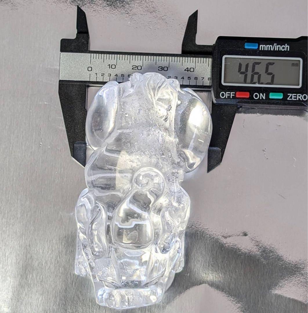 H-306 極上貔貅ちゃん 水晶彫り