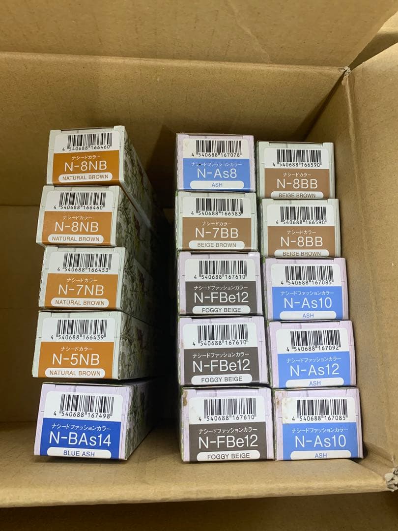 ナプラ　ナシードカラー　78本セット