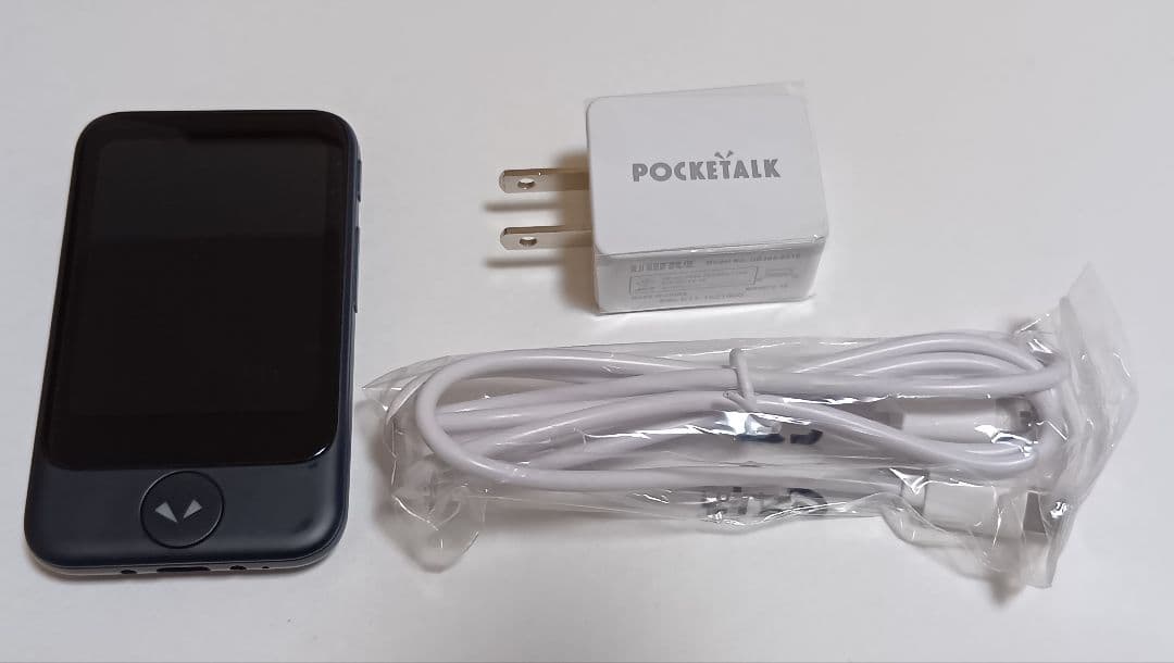 POCKETALK [S] ブラック本体＋付属品