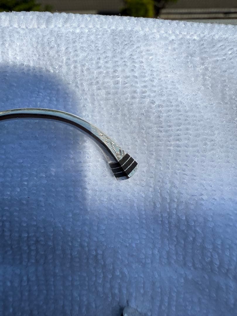 トゥアレグ バングル シルバー エボニー 黒檀 シルバー950