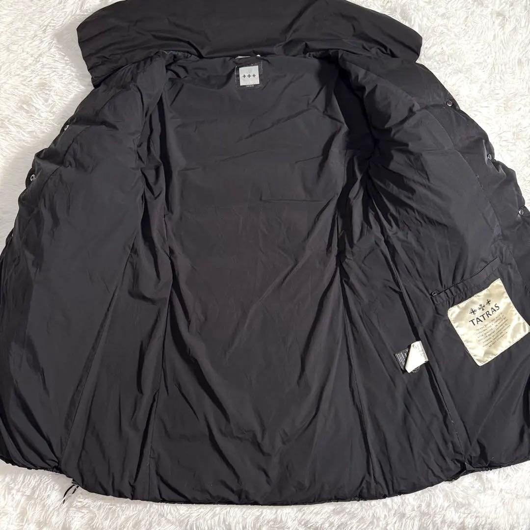 タトラス ダウンコート ガヤ ショートスリーブ リブスリーブ Aライン ロング