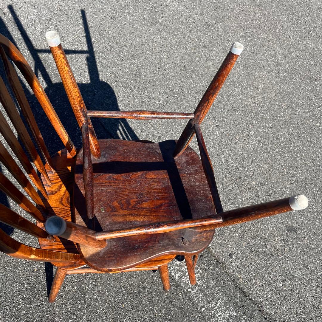 Shin Lee シンリー ダイニングチェア ウィンザー　オーク材　２脚セット