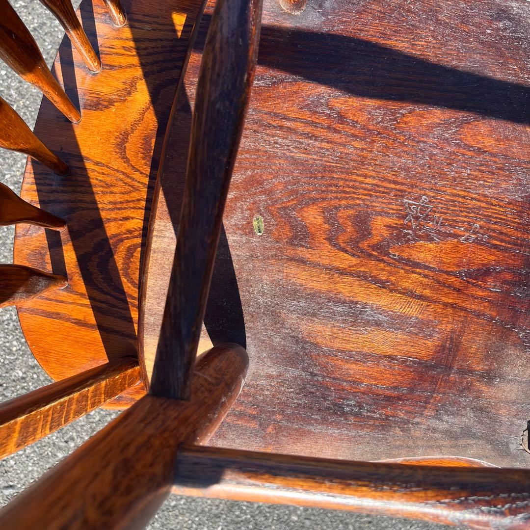 Shin Lee シンリー ダイニングチェア ウィンザー　オーク材　２脚セット