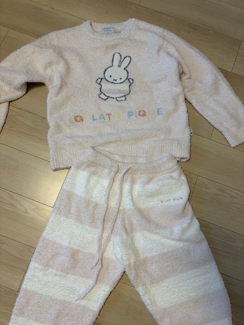 ミッフィー ルームウェアセット　ジェラピケ