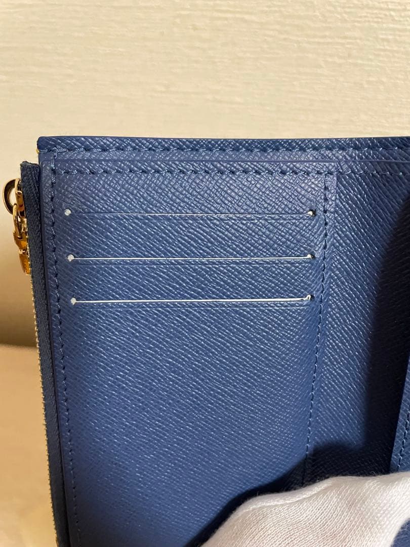 ルイヴィトン ポルトフォイユ ヴィクトリーヌ M13212 デニム 財布