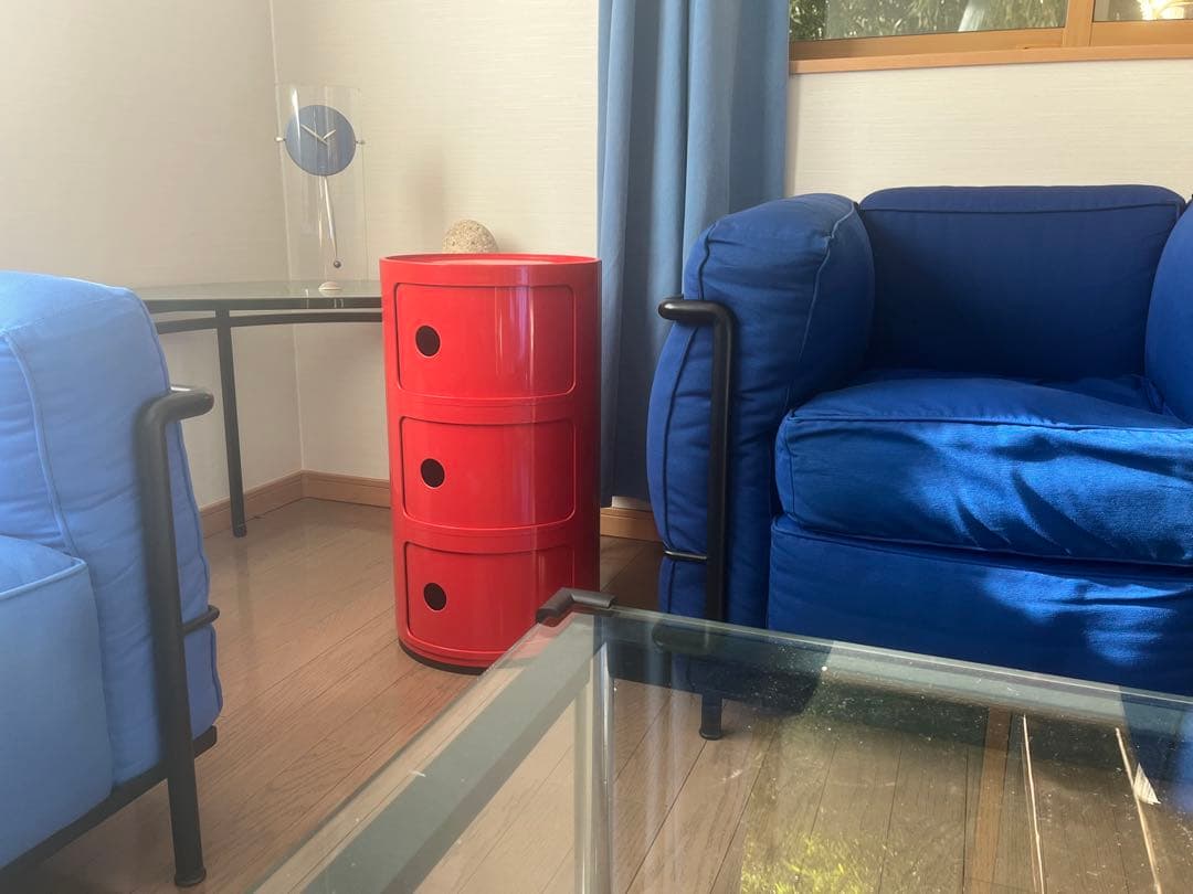 Kartell / カルテル】コンポニビリ 3段 レッド 正規品 イタリア製