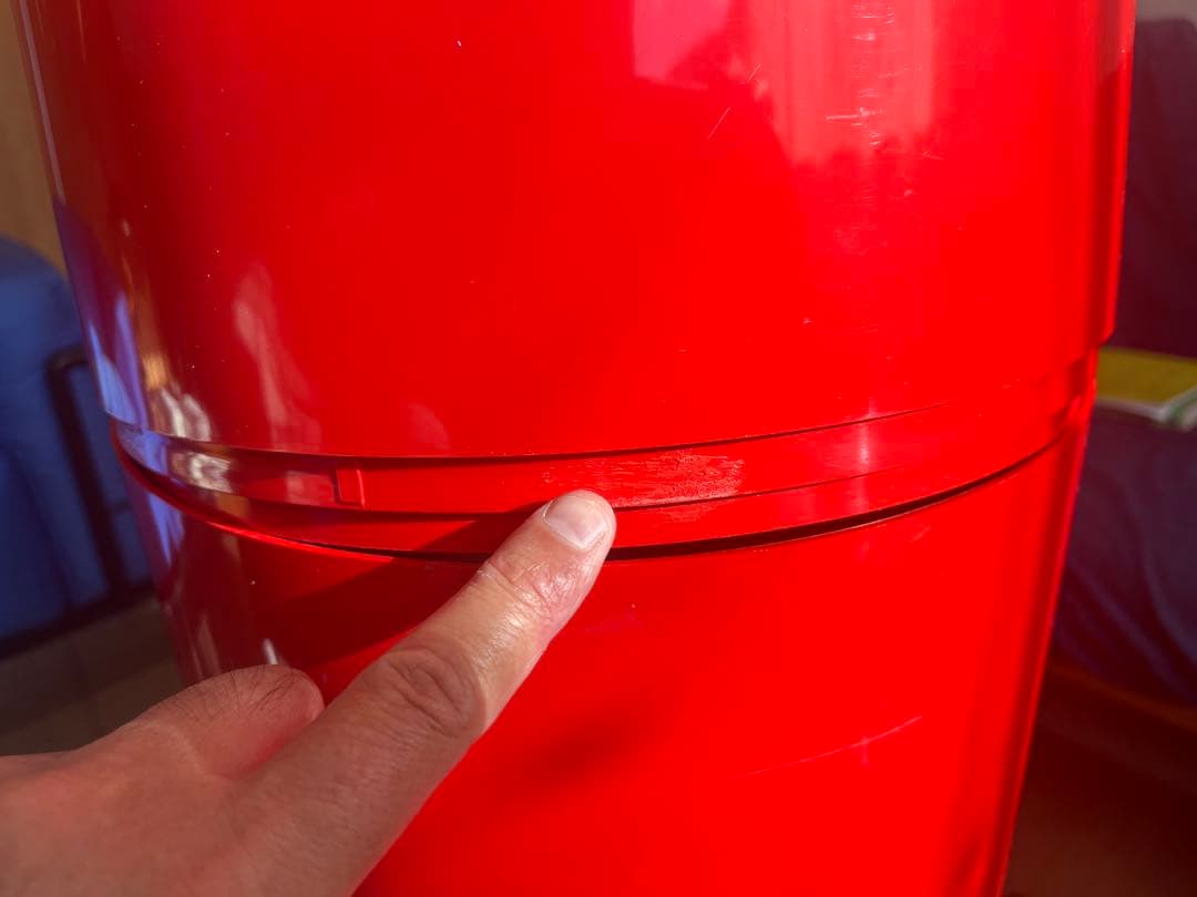 Kartell / カルテル】コンポニビリ 3段 レッド 正規品 イタリア製