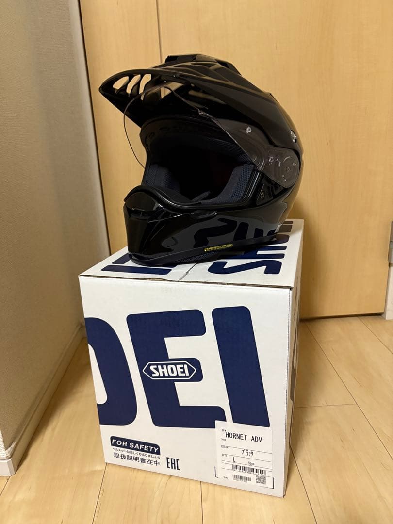 ショウエイ　SHOEI ホーネットADV ブラック　フルフェイスヘルメット