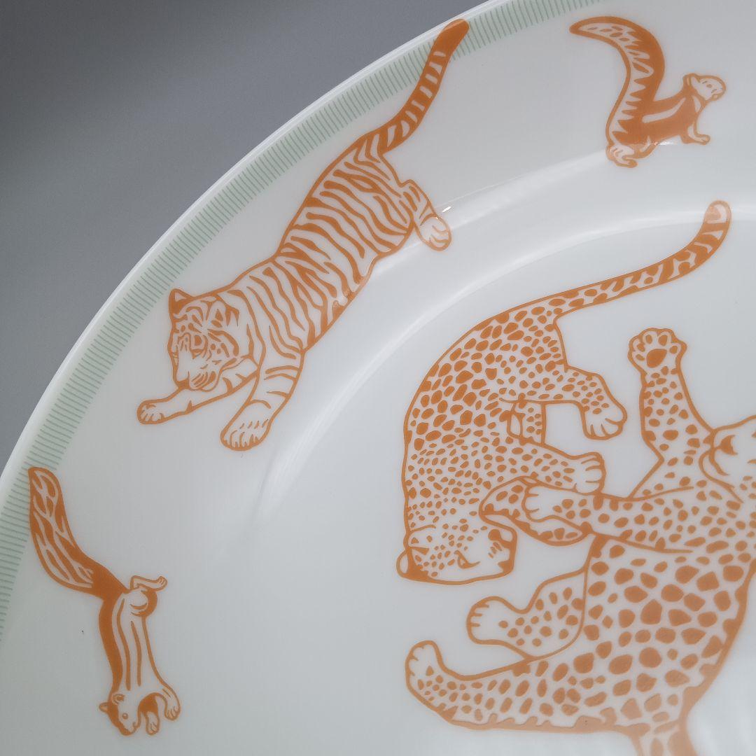 HERMES エルメス Petits felins 3点セット トラ プレート