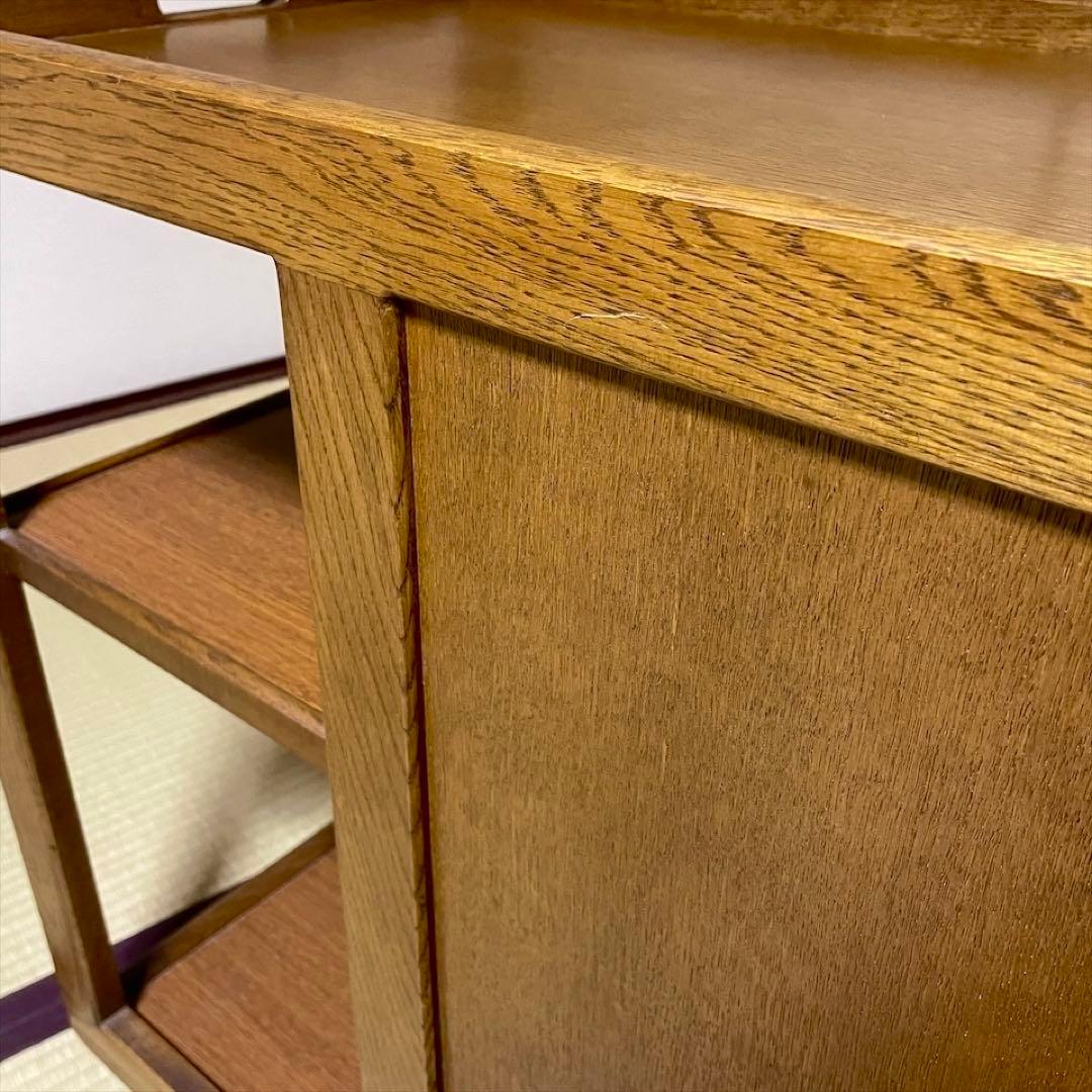 ★ 浜本工芸　木製　キャスター付き　 キッチンワゴン　引き出し付き