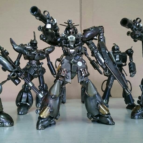 ガンダム風 アイアンアートコンプリート