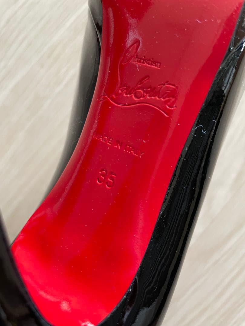 ★クリスチャンルブタン ハイヒール パンプス ブラック 35