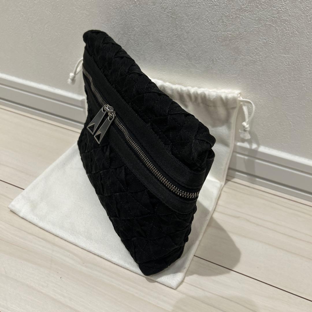 BOTTEGA VENETA トートバッグポーチ2WAY ブラック