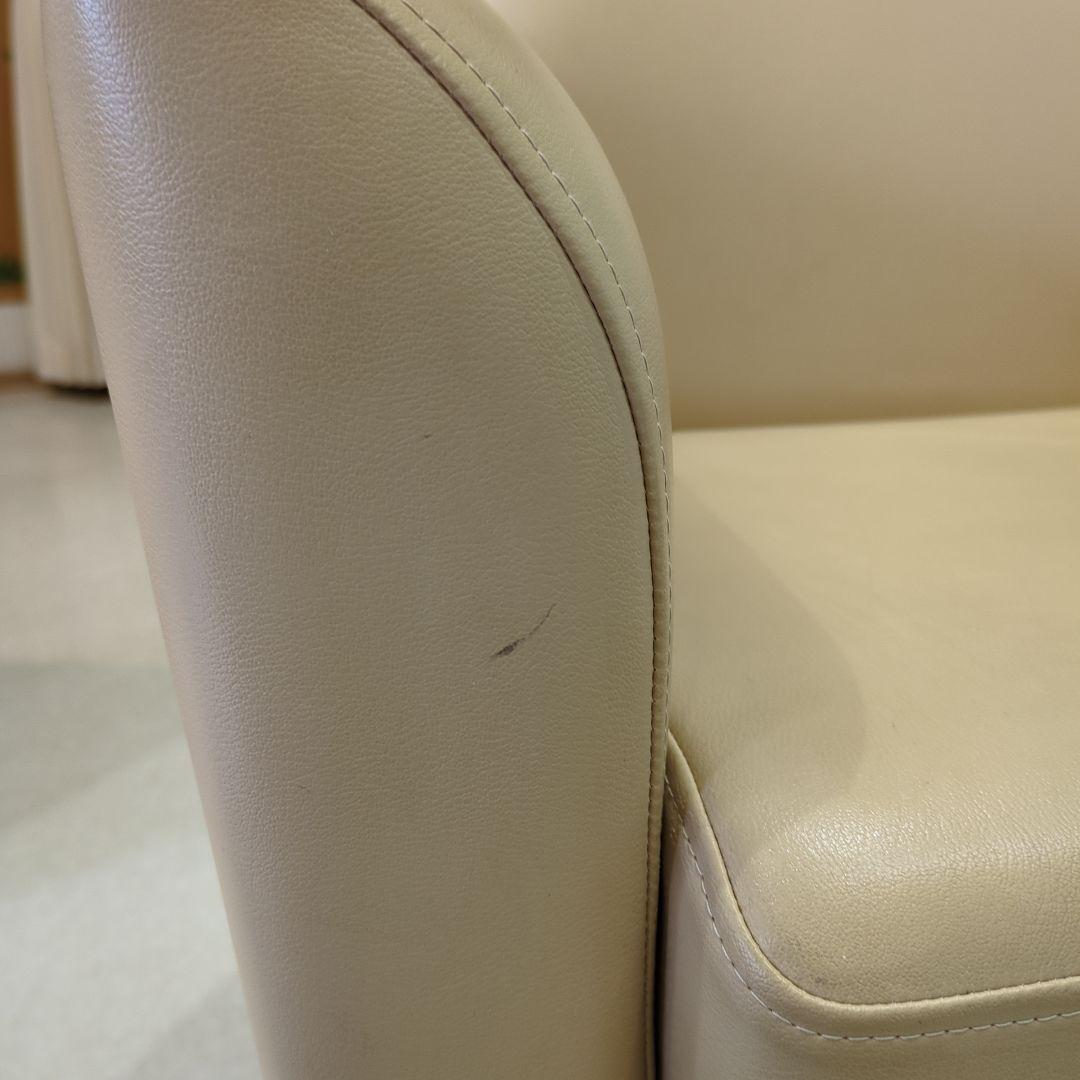 【中古美品】タカラベルモントスタイリングソファ セットイス モーブ ベージュ