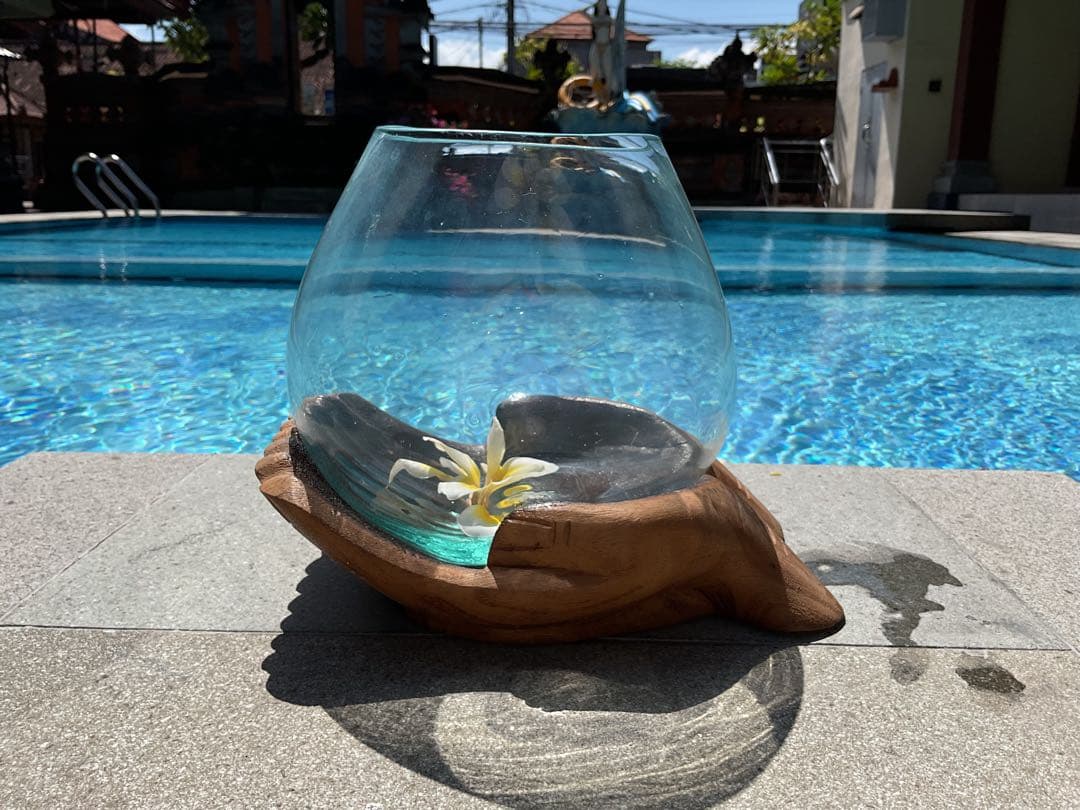 「SALE‼️」 【新入荷】フィッシュボール(天然木ガラス水槽)仏陀の手