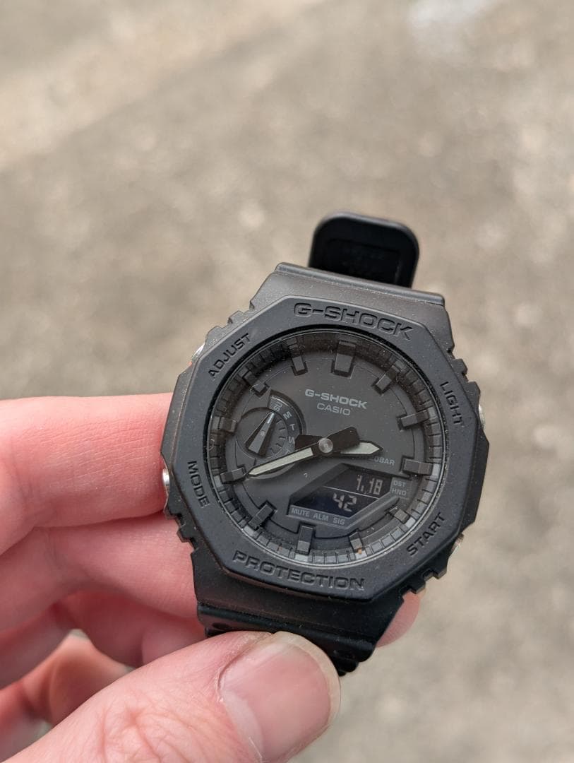 G-SHOCK / 2100 シリーズ / GA-2100-1A1JF 黒