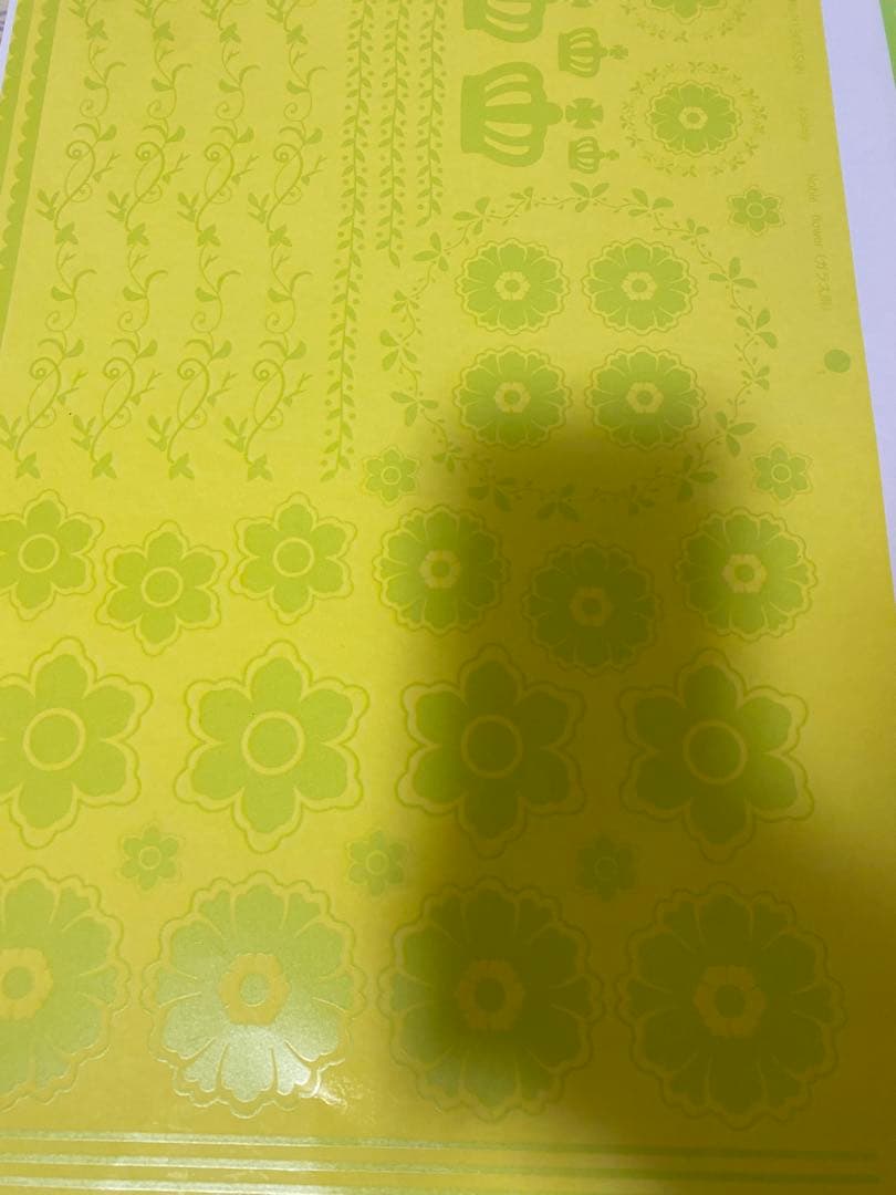 ポーセラーツ転写紙A3、10枚ガラス用